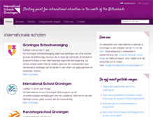 Tablet Screenshot of internationalschoolsgroningen.com